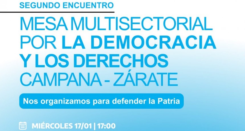 MESA MULTISECTORIAL POR LA DEMOCRACIA