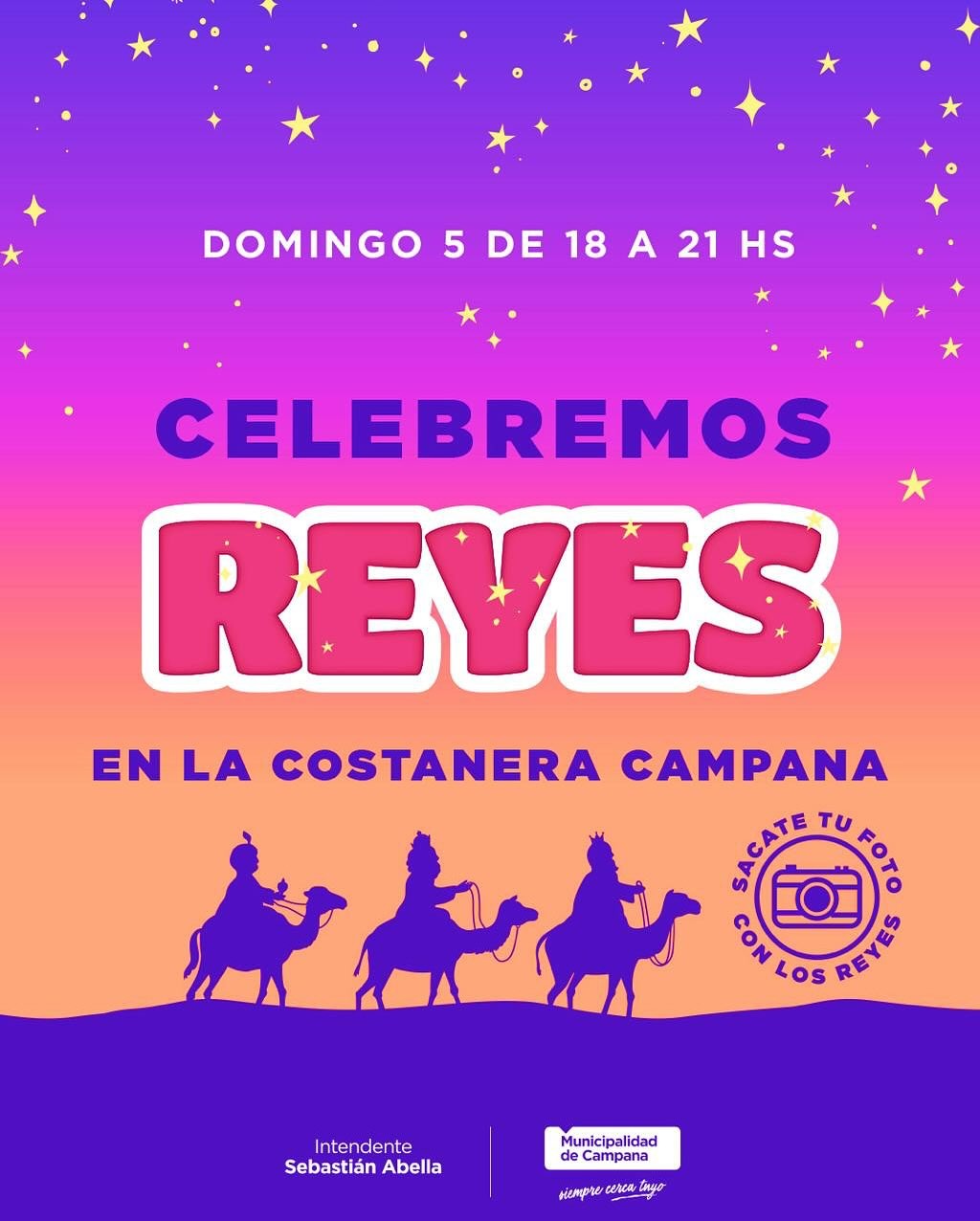 REYES MAGOS EN LA COSTANERA