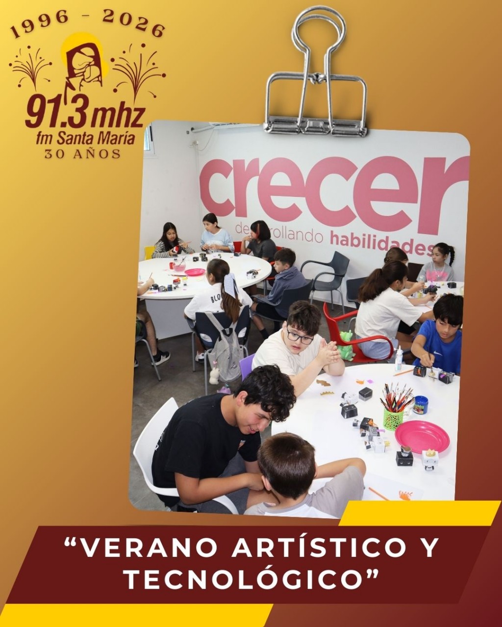 VERANO ARTÍSTICO Y TECNOLÓGICO