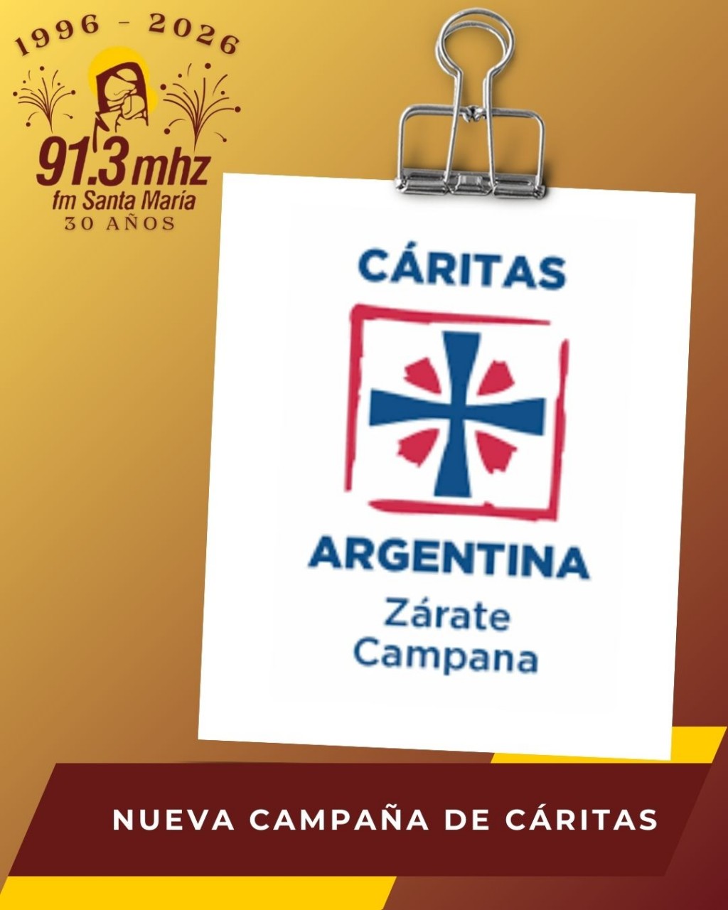 CAMPAÑA DE CÁRITAS PARROQUIAL