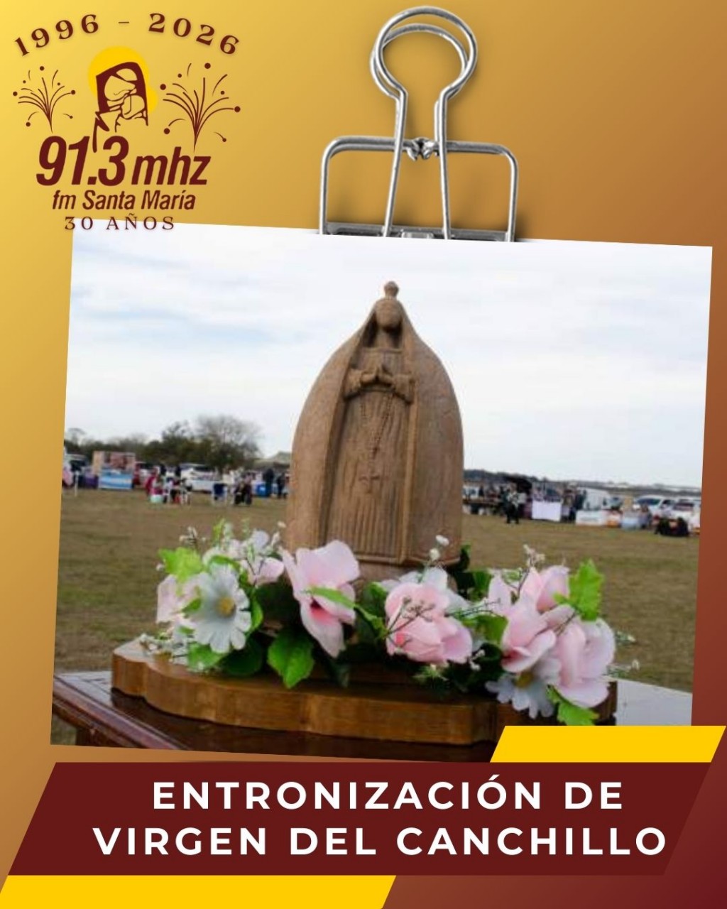 PROCESIÓN CON LA IMAGEN DE LA VIRGEN DEL CANCHILLO