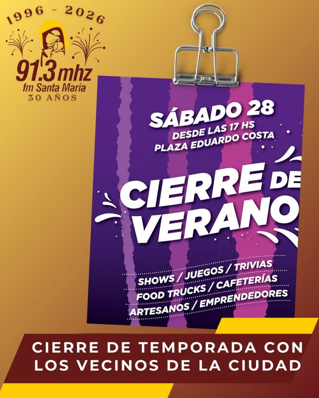 DESPEDIDA DEL VERANO