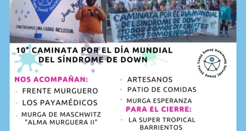 10° CAMINATA POR EL SÍNDROME DE DOWN