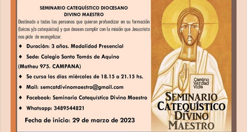SEMINARIO CATEQUÍSTICO DIVINO MAESTRO
