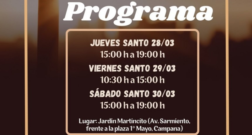 JORNADAS DE PASCUA EN LA PARROQUIA SANTA FLORENTINA