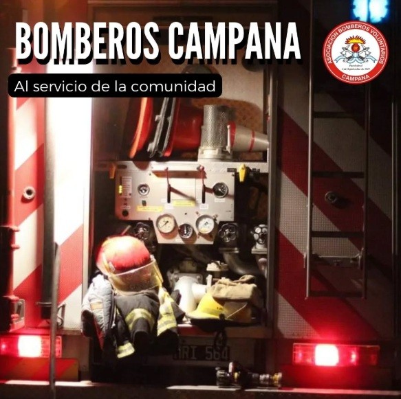 BOMBEROS DE CAMPANA VIAJAN A BAHÍA BLANCA