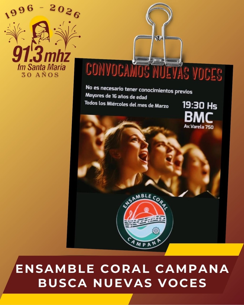 ENSAMBLE CORAL