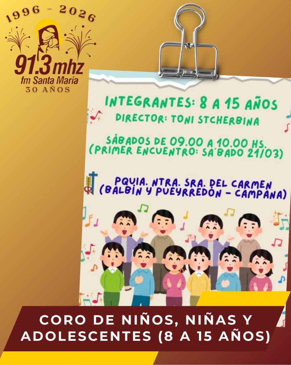 CORO DE NI&Ntilde;OS