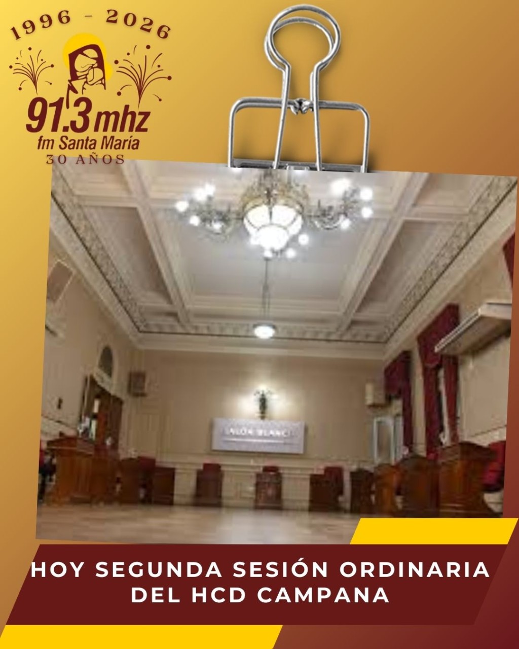 HCD: SEGUNDA SESI&Oacute;N DEL A&Ntilde;O