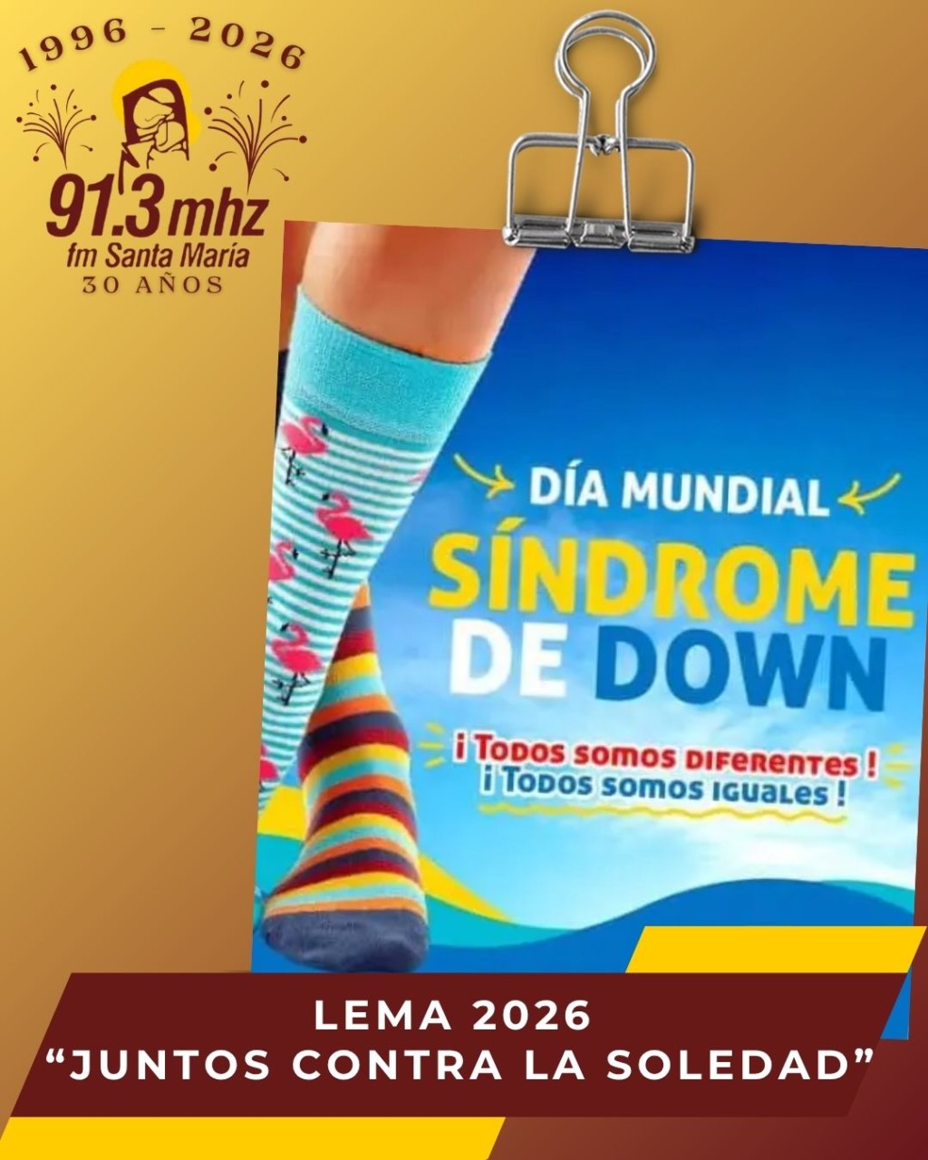 D&Iacute;A MUNDIAL DE LAS PERSONAS CON S&Iacute;NDROME DE DOWN