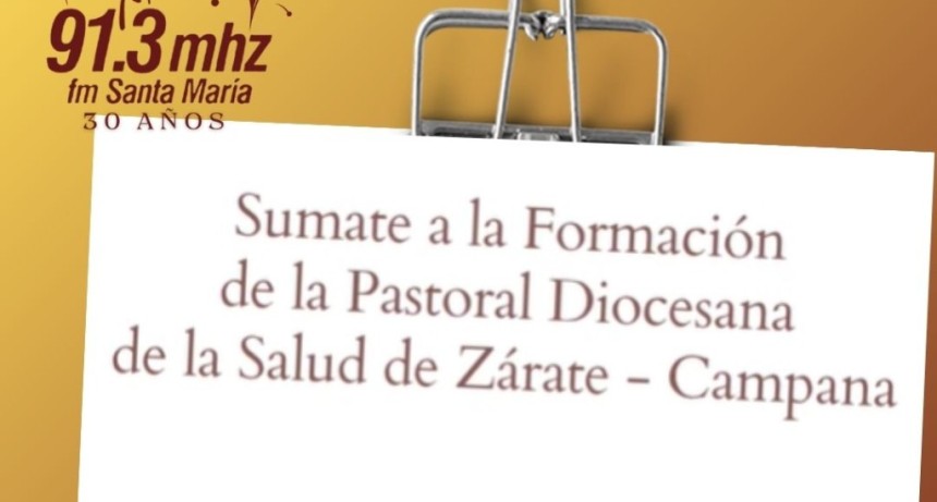 FORMACI&Oacute;N PARA LA PASTORAL DE LA SALUD
