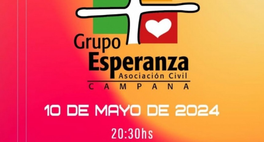 CENA SHOW A BENEFICIO DEL GRUPO ESPERANZA