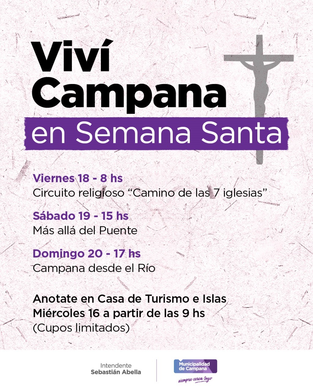 VIVÍ CAMPANA EN SEMANA SANTA