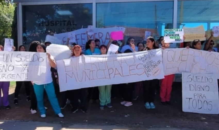 CONTINÚA EL RECLAMO DE LAS EMFERMERAS