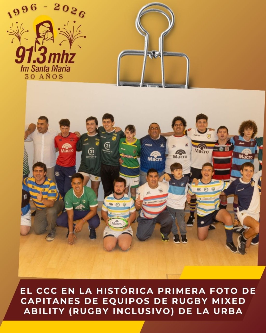 HIST&Oacute;RICA FOTO PARA EL RUGBY INCLUSIVO