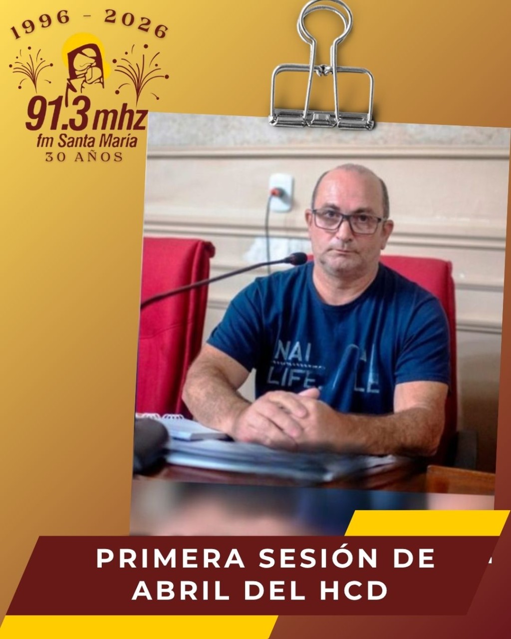 PRIMERA SESI&Oacute;N DE ABRIL
