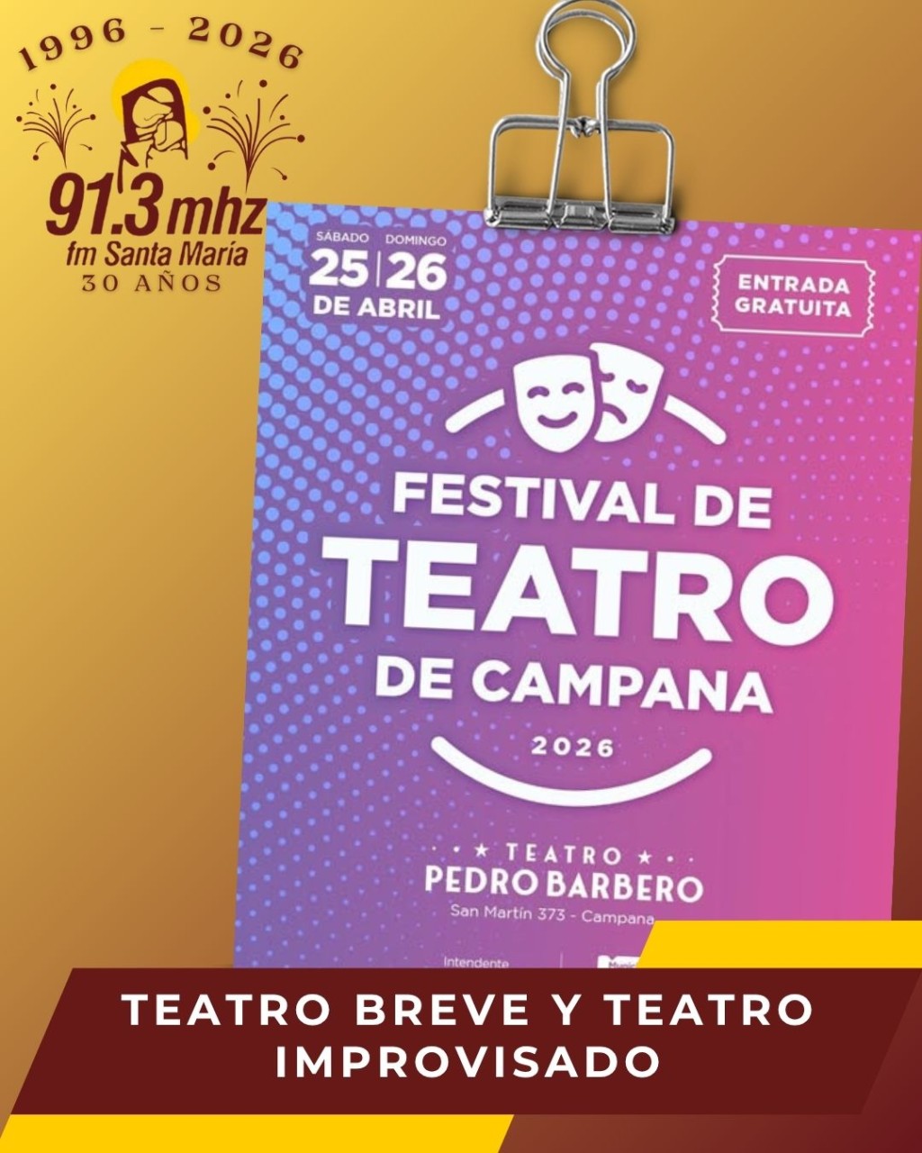 FESTIVAL DE TEATRO