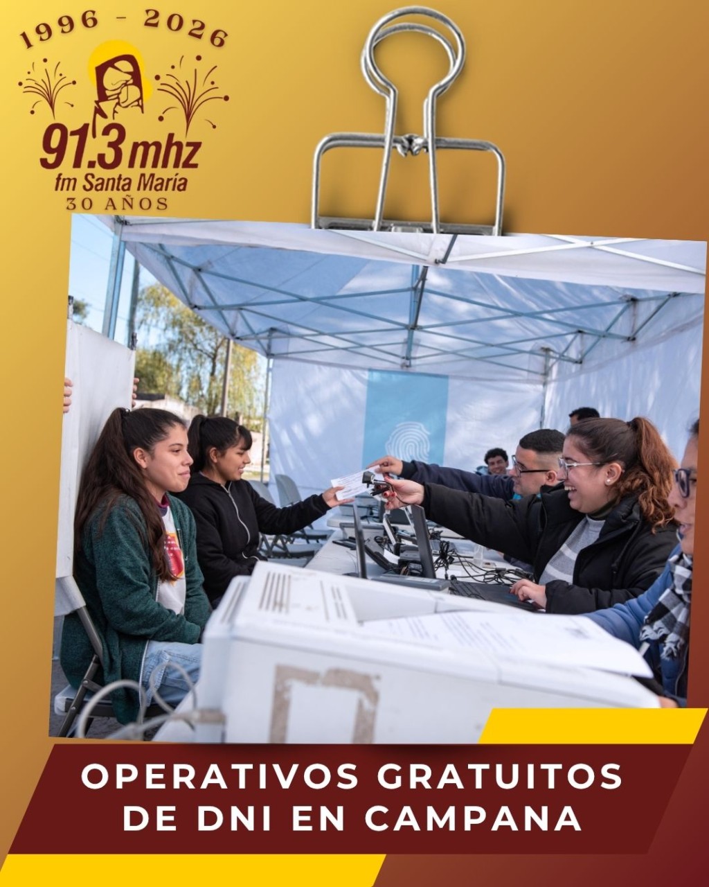 OPERATIVOS GRATUITOS DE DNI