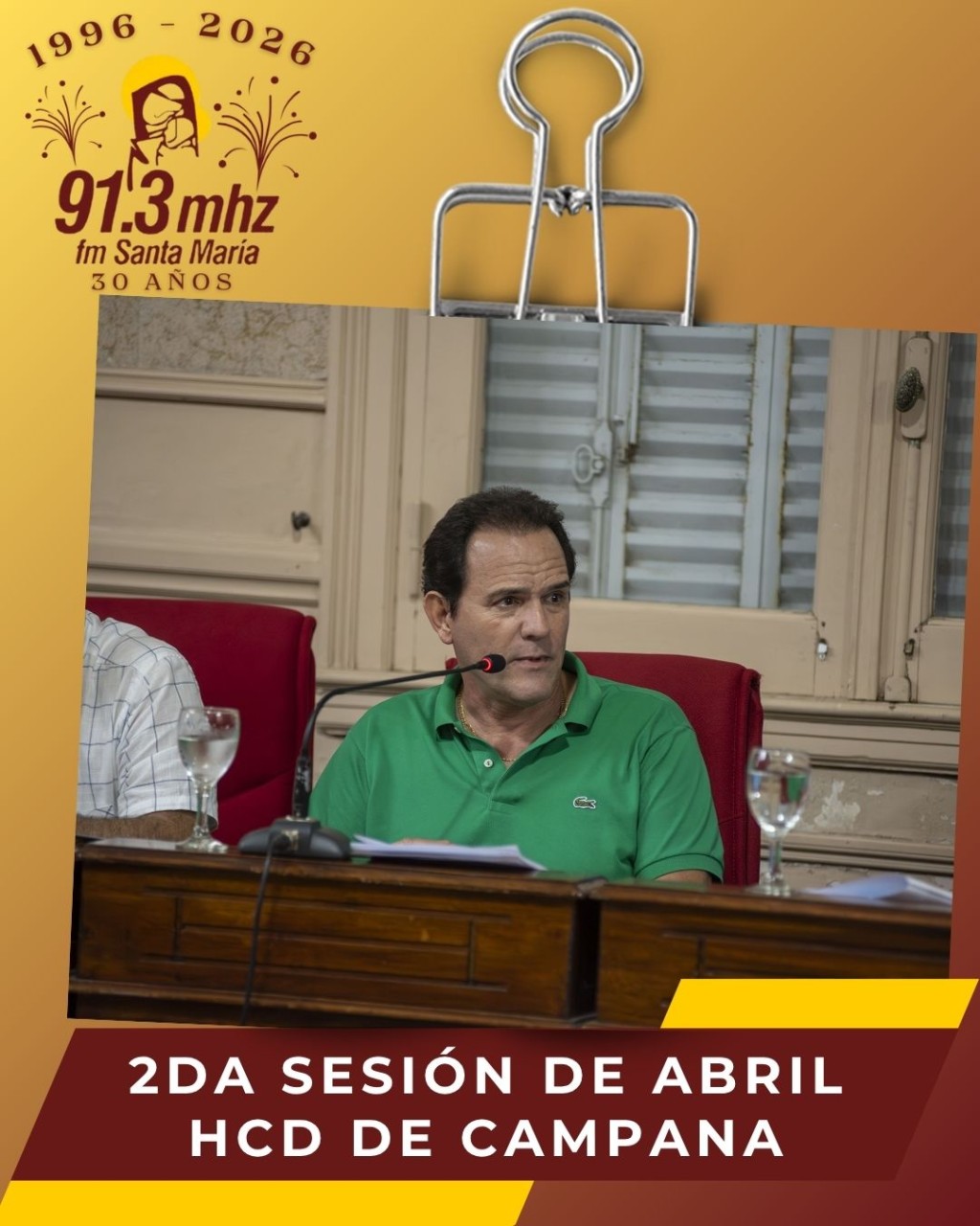 HCD: SEGUNDA SESI&Oacute;N DEL MES