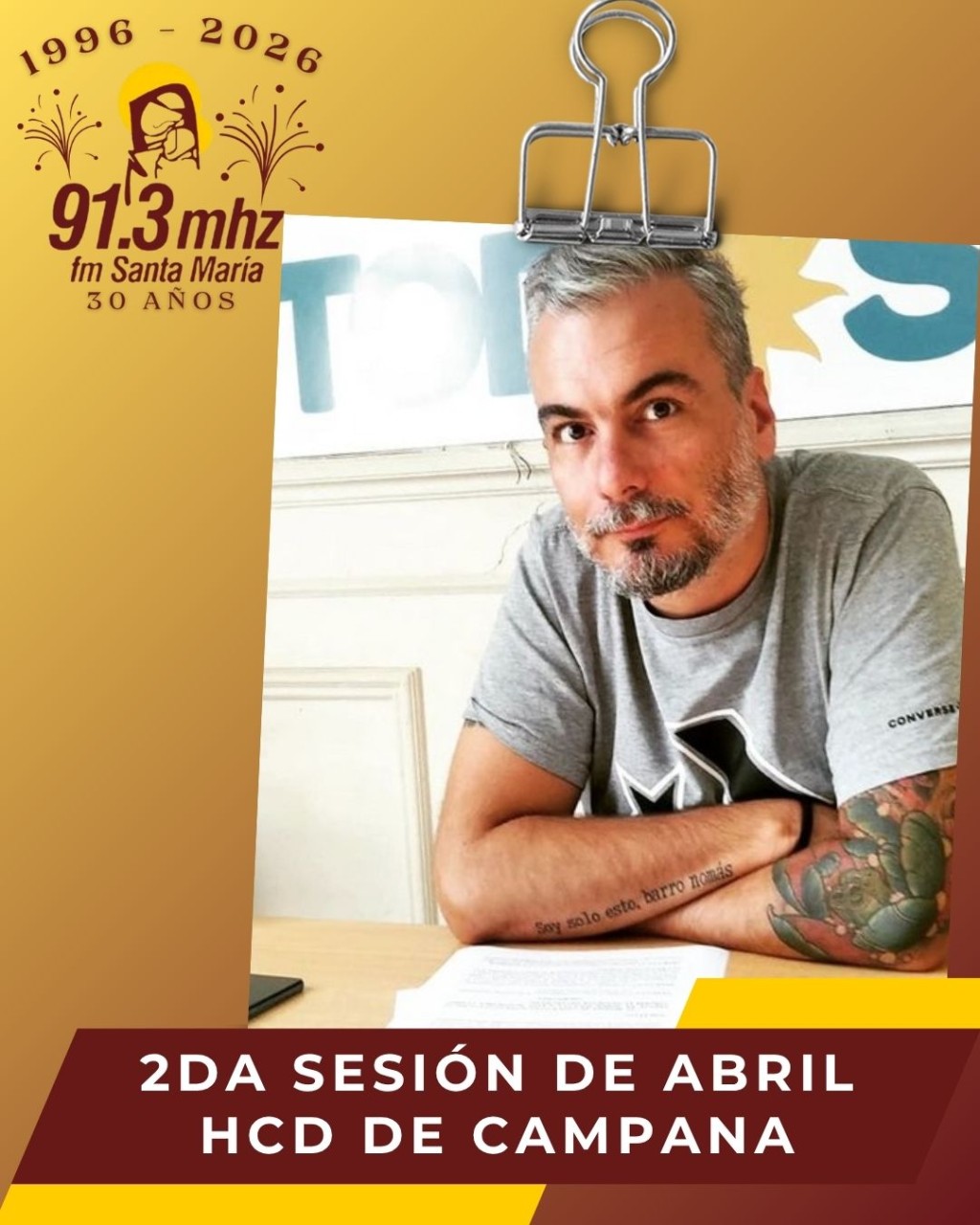 SEGUNDA SESI&Oacute;N ORDINARIA DE ABRIL