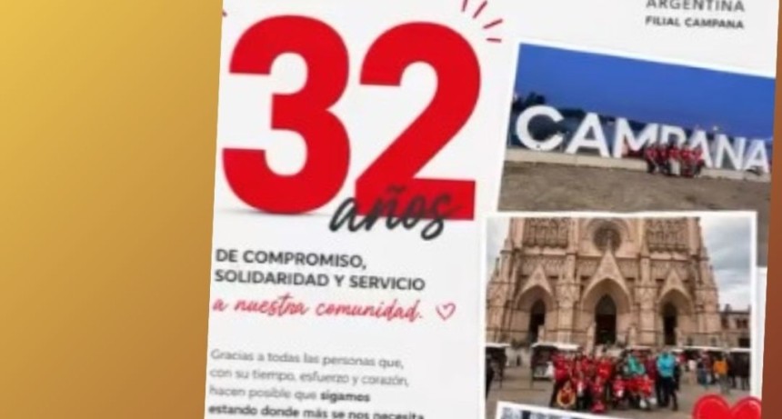 ANIVERSARIO DE LA CRUZ ROJA CAMPANA