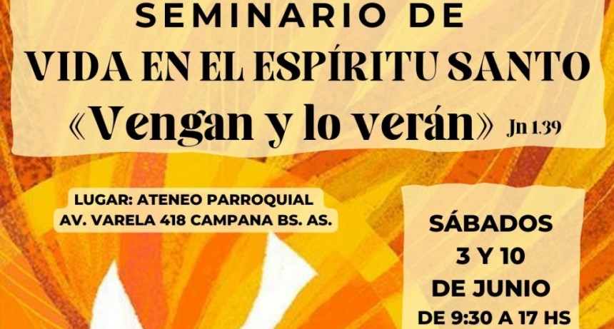 SEMINARIO DE VIDA EN EL ESPÍRITU