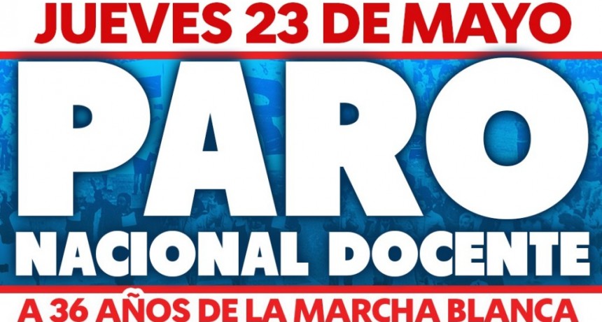 PARO NACIONAL DOCENTE