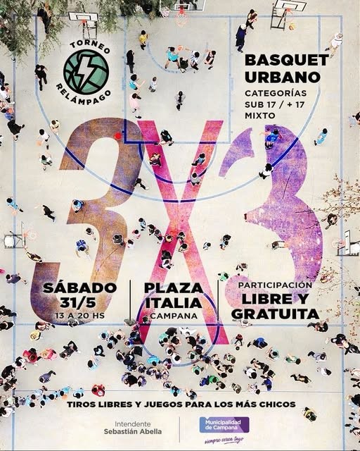 BÁSQUET 3X3 EN LA PLAZA