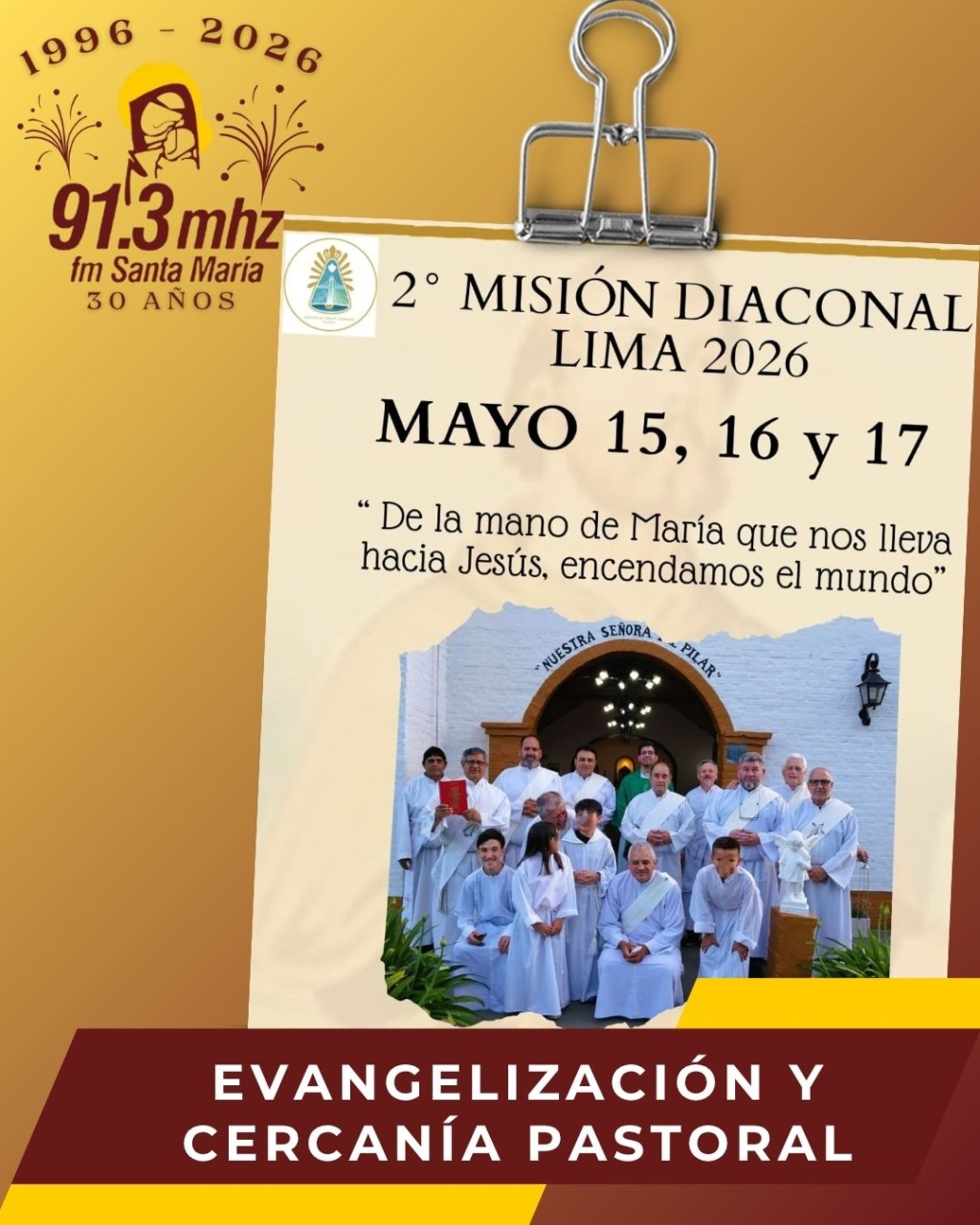 2&deg; MISI&Oacute;N DIACONAL