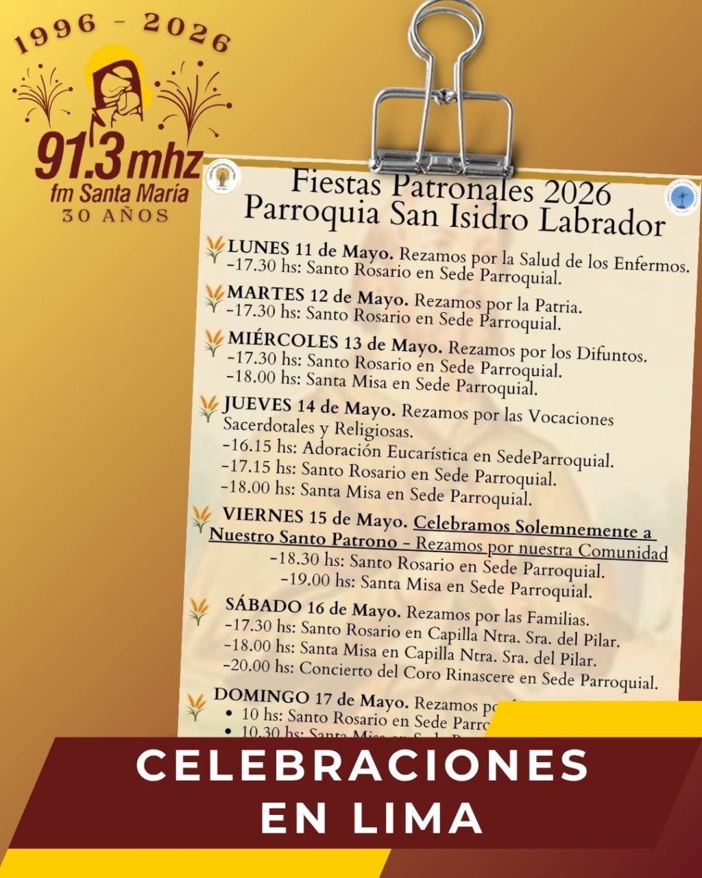 SAN ISIDRO LABRADOR