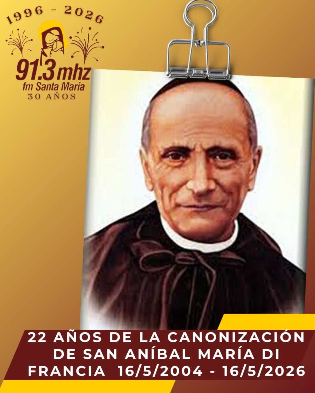 ANIVERSARIO DE SAN AN&Iacute;BAL