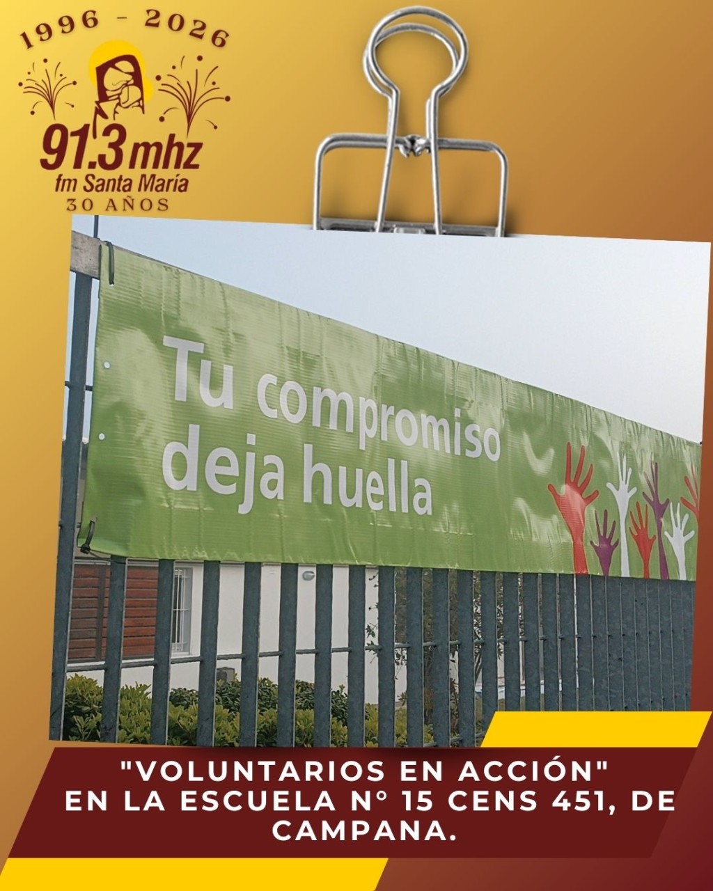 VOLUNTARIOS EN ACCI&Oacute;N