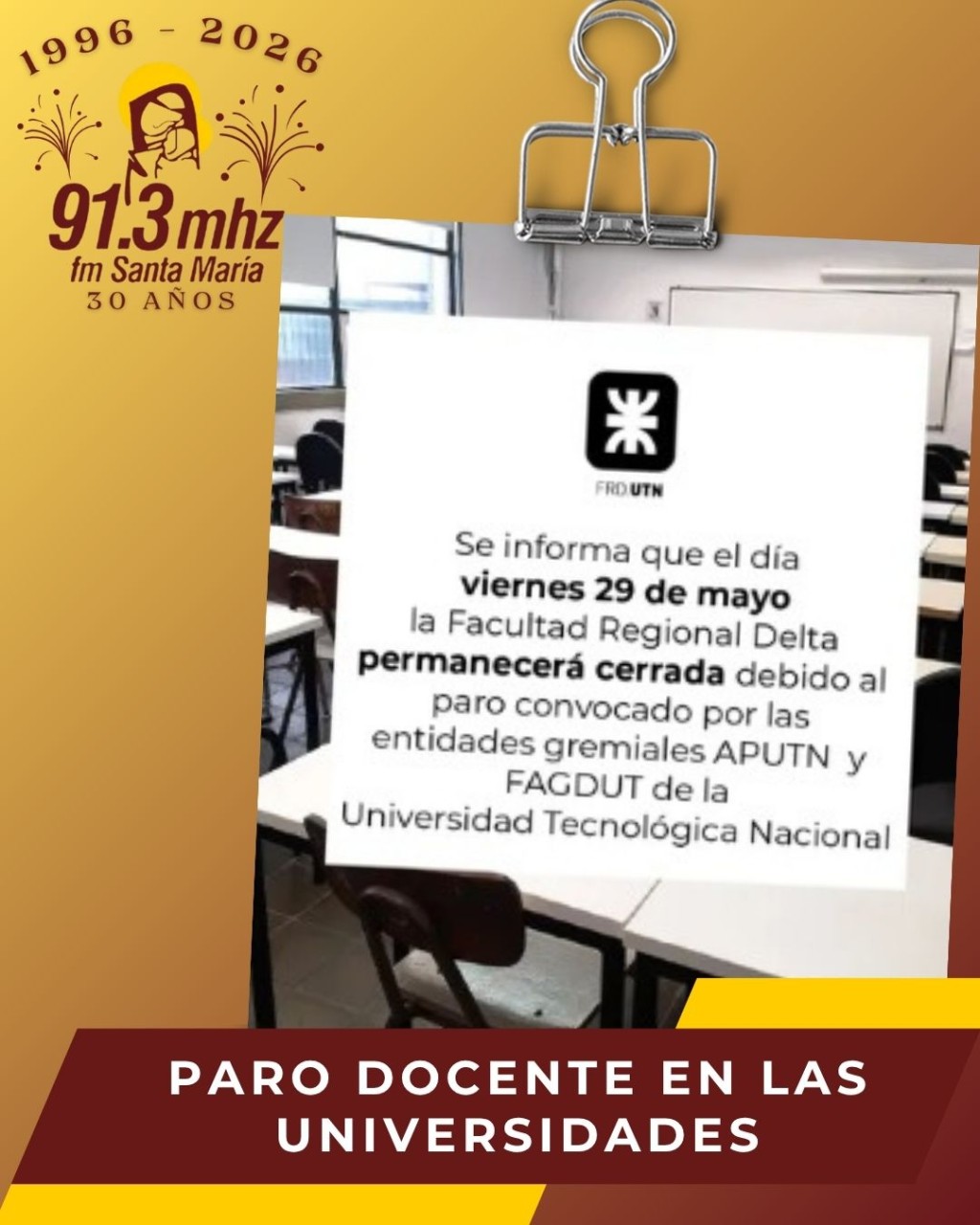 PARO DOCENTE EN LAS UNIVERSIDADES