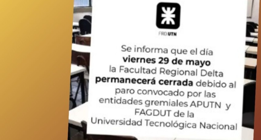 PARO DOCENTE EN LAS UNIVERSIDADES