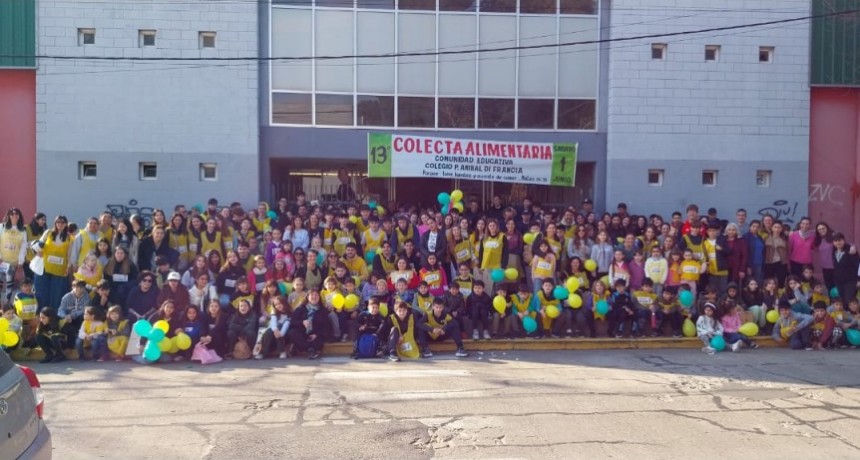BALANCE POSITIVO DE LA COLECTA ALIMENTARIA