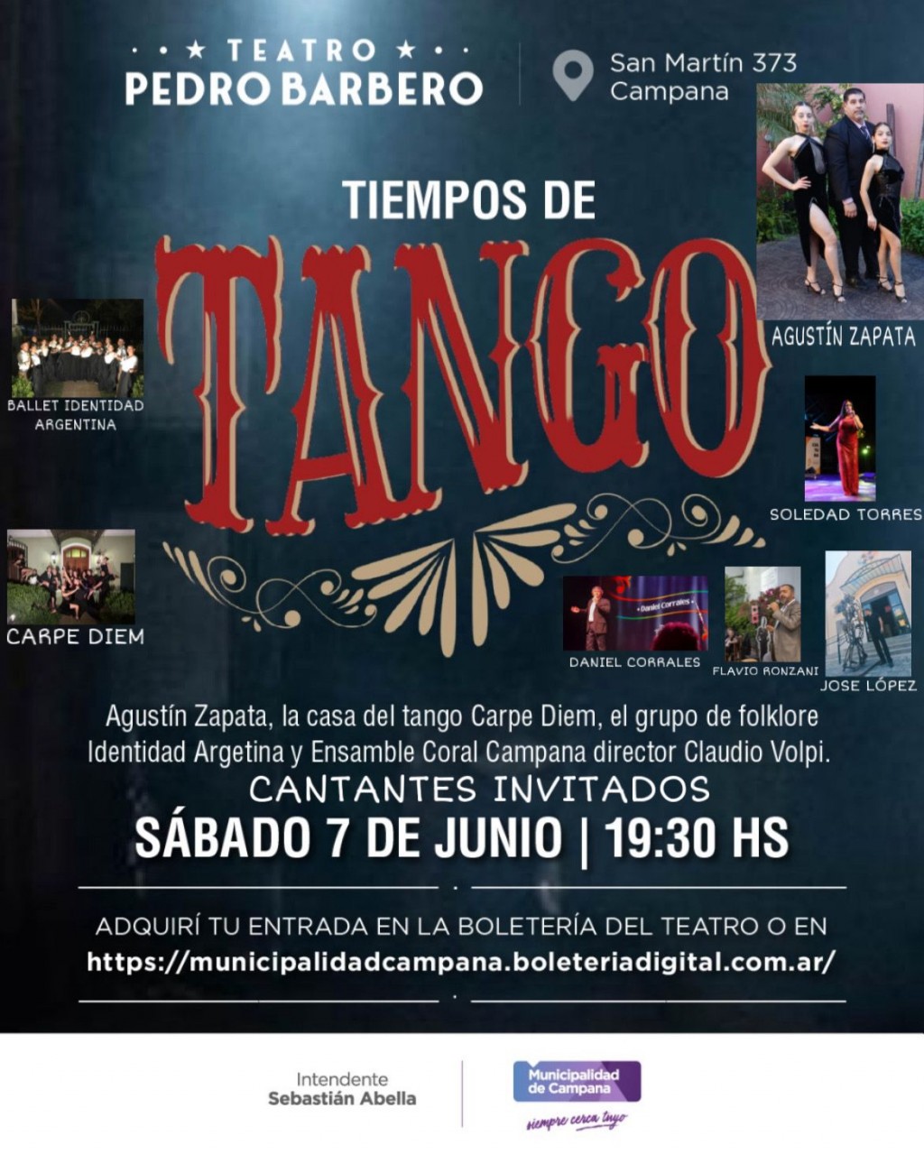 TIEMPO DE TANGO EN EL TEATRO MUNICIPAL