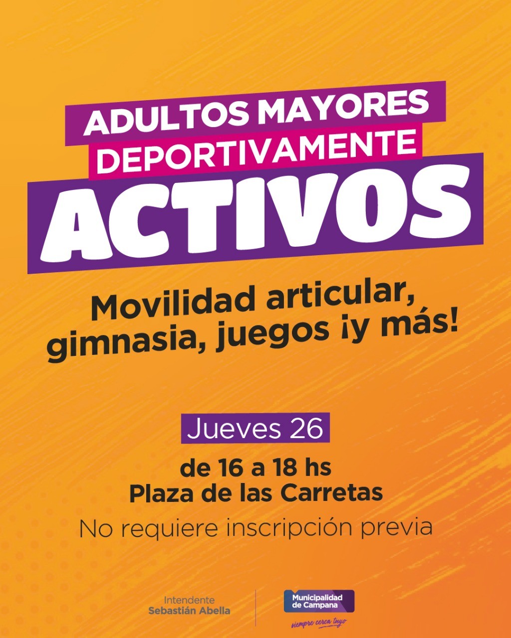 JUEGOS Y DEPORTE PARA ADULTOS MAYORES