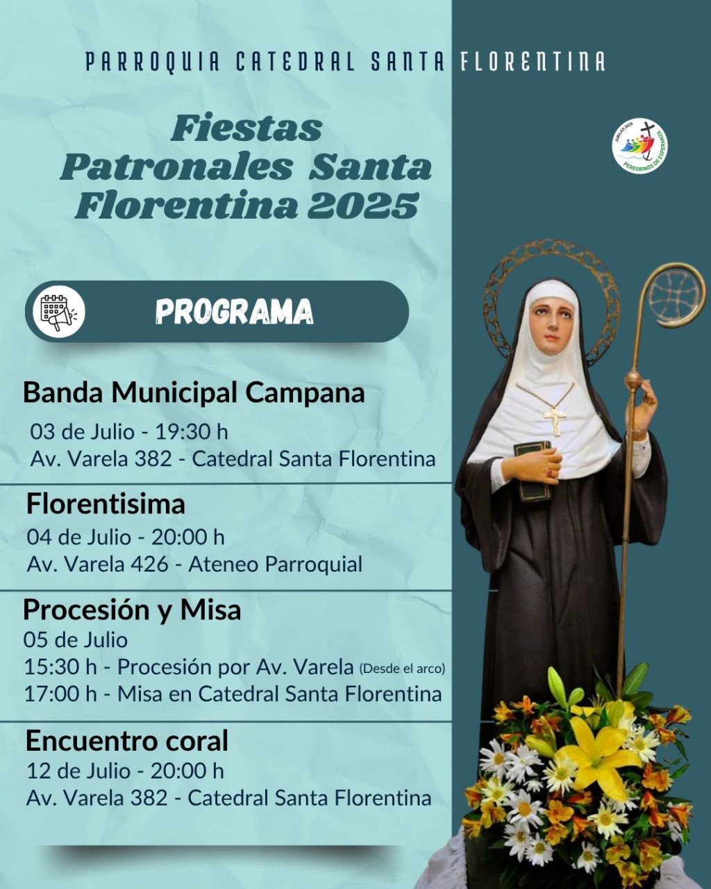 FESTEJOS POR SANTA FLORENTINA