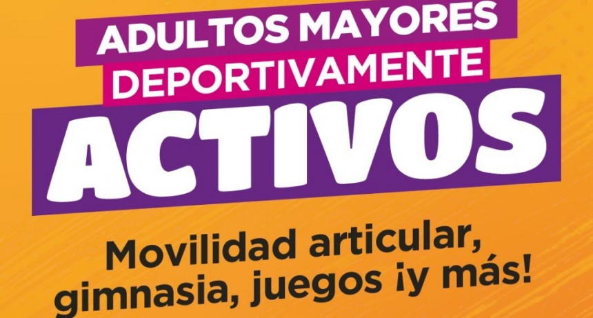 JUEGOS Y DEPORTE PARA ADULTOS MAYORES