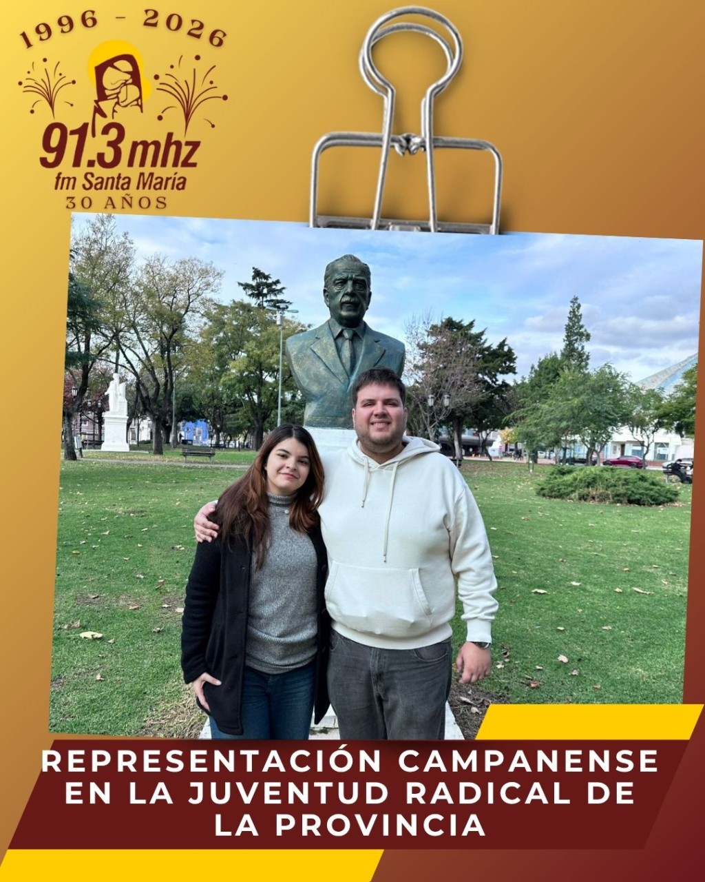 REPRESENTACI&Oacute;N CAMPANENSE EN LA JUVENTUD RADICAL