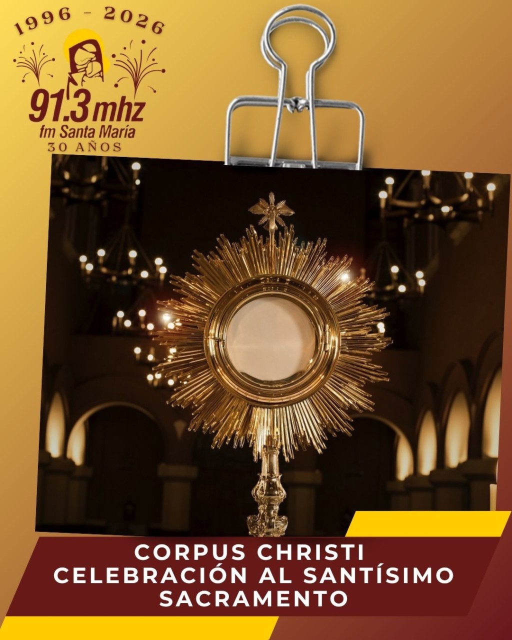 SOLEMNIDAD DE CORPUS CHRISTI