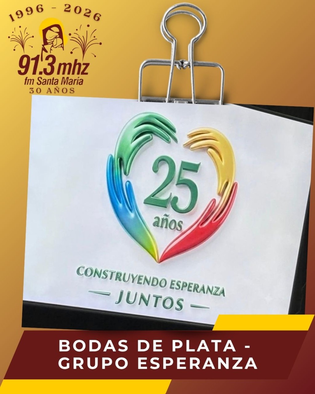 EL GRUPO ESPERANZA CUMPLI&Oacute; 25 A&Ntilde;OS