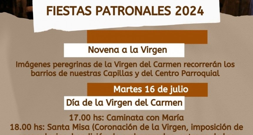 FIESTA PATRONAL DE NUESTRA SEÑORA DEL CARMEN