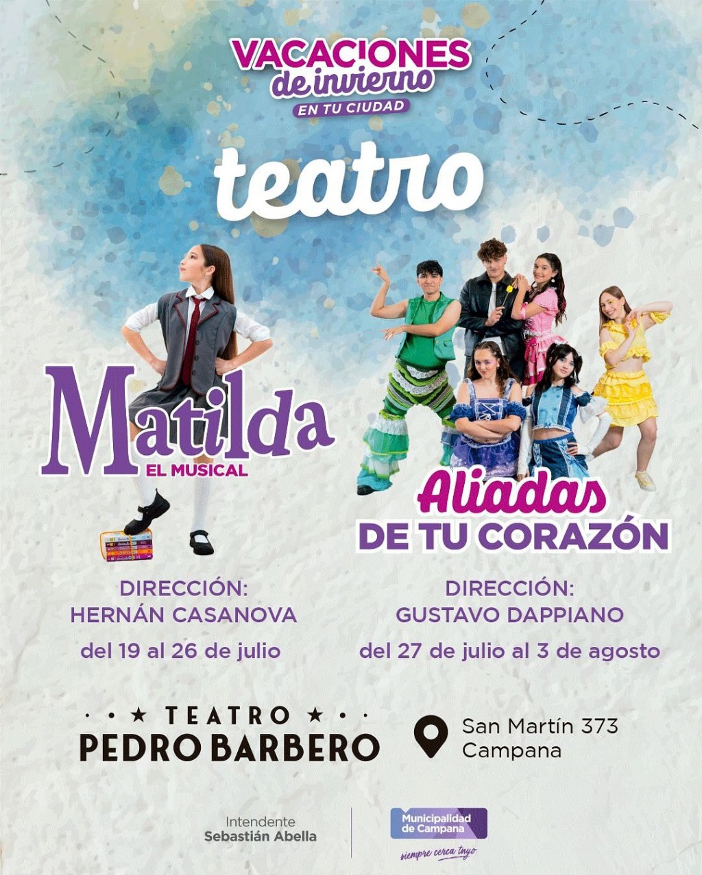 TEATRO EN VACACIONES DE INVIERNO