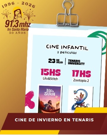 CINE DE INVIERNO EN TENARIS