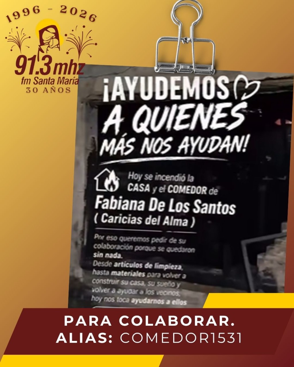 INCENDIO Y P&Eacute;RDIDAS TOTALES
