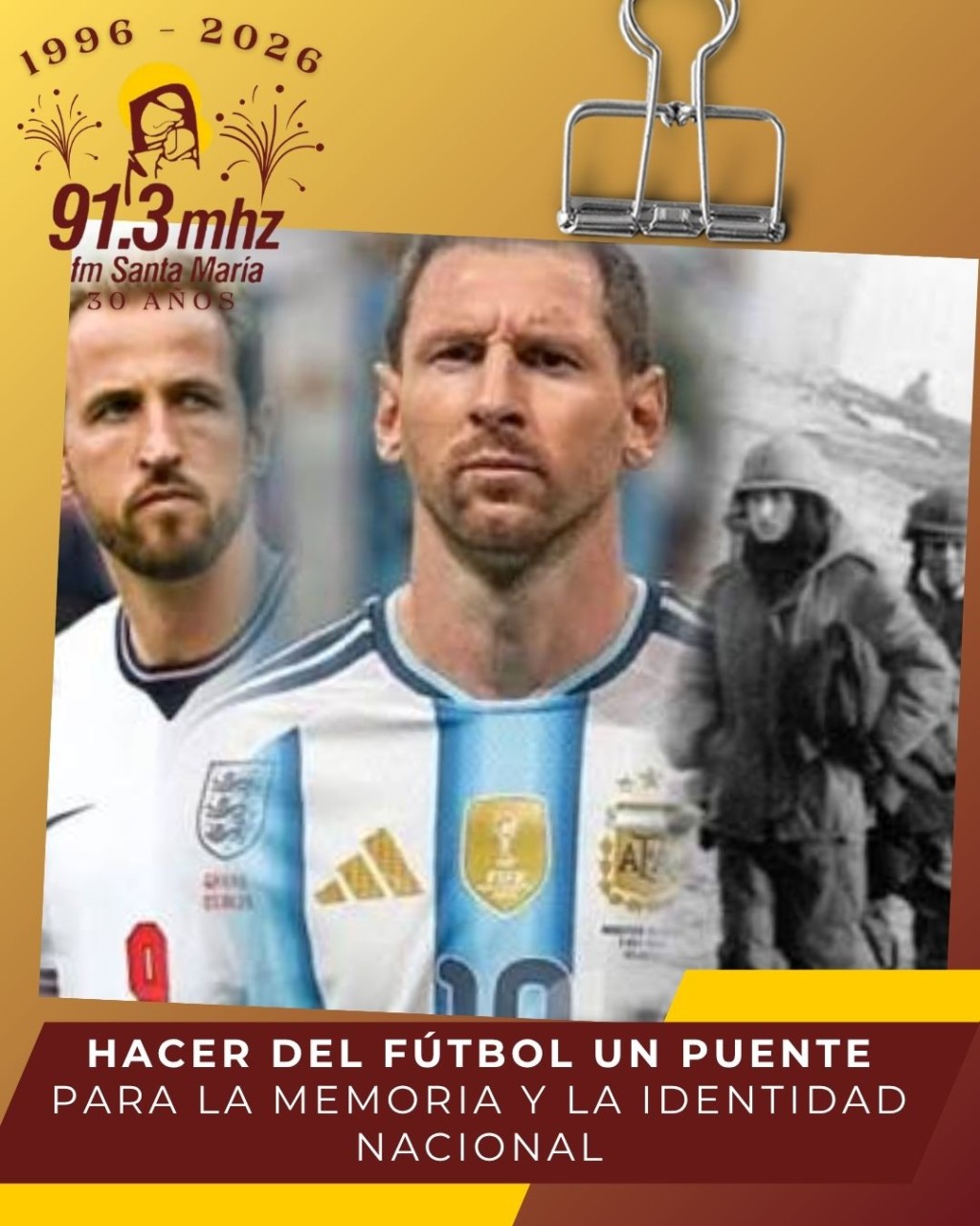 MALVINAS Y EL F&Uacute;TBOL