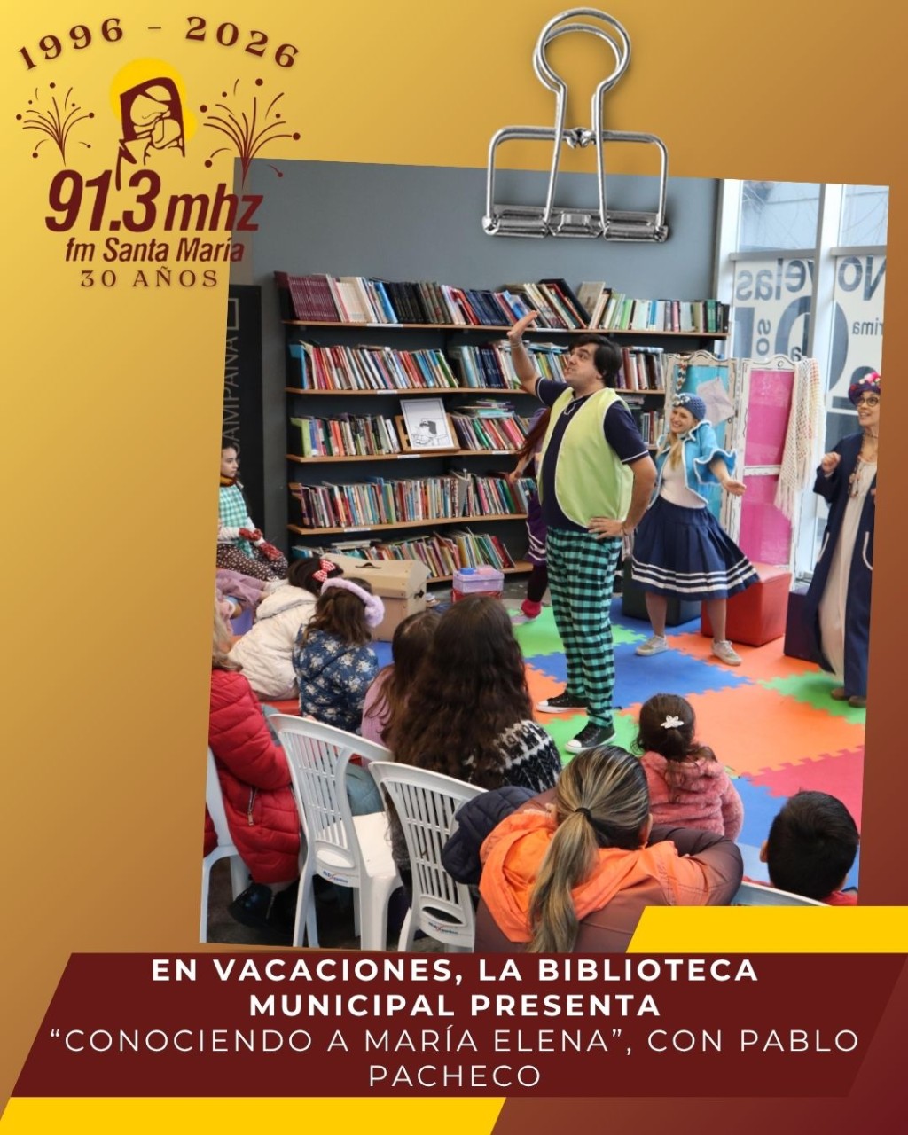 VACACIONES EN LA BIBLIOTECA