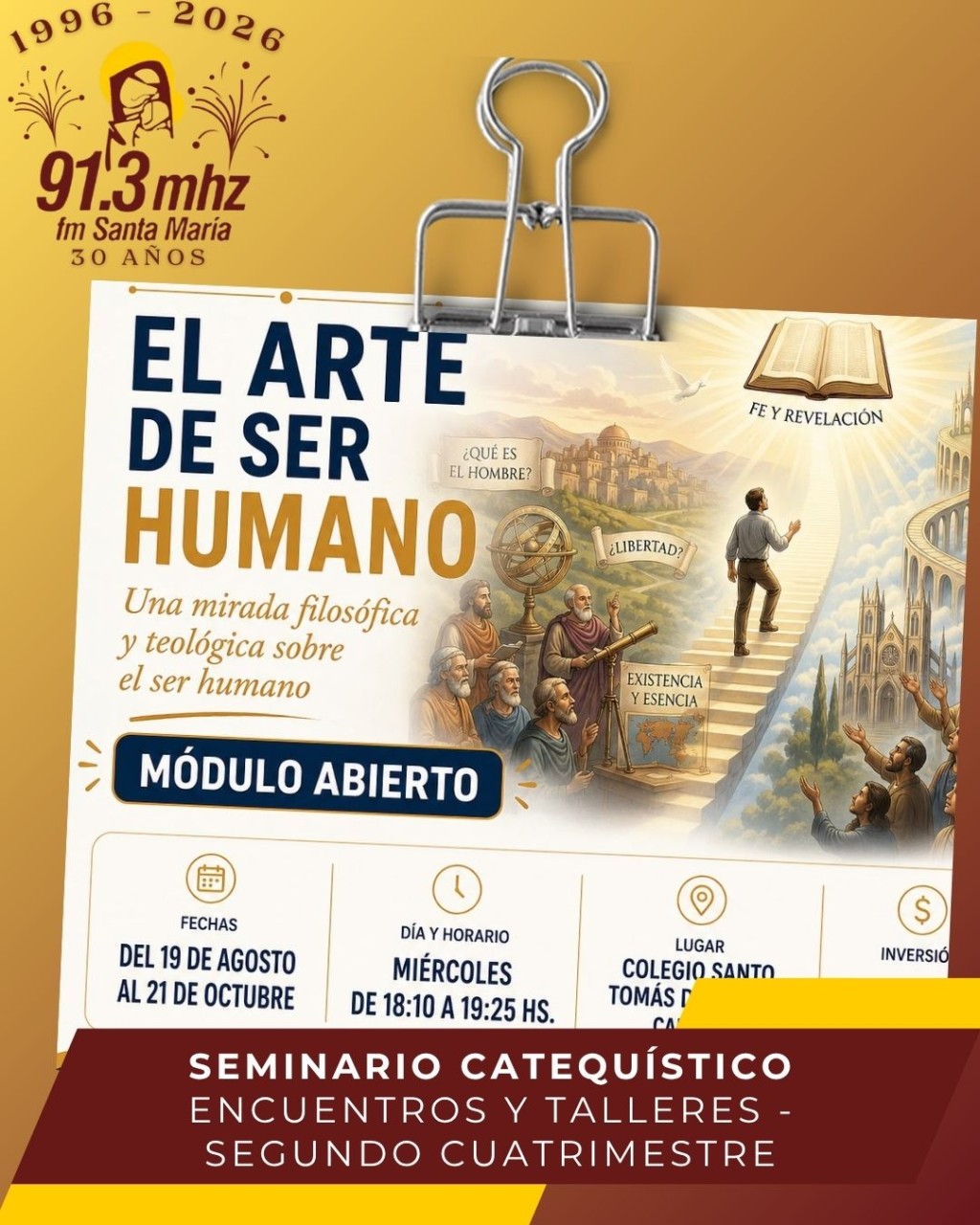 SEMINARIO CATEQU&Iacute;STICO ABIERTO