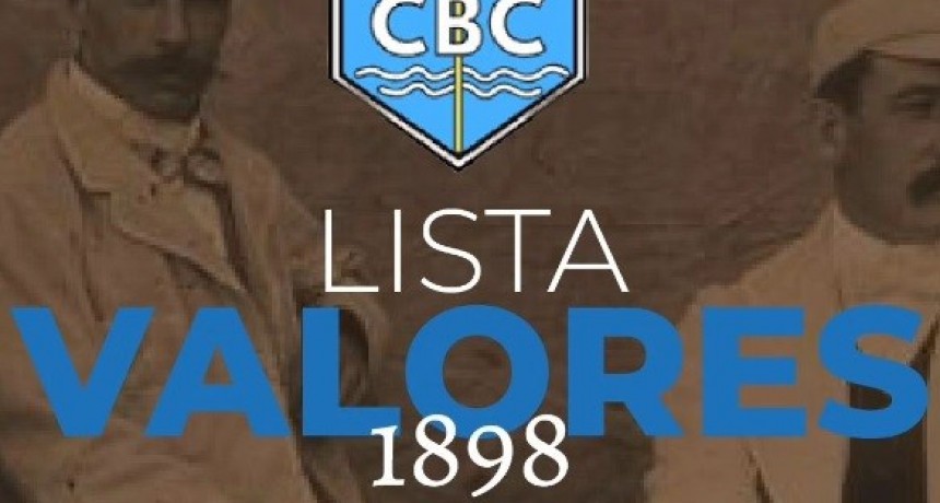 ELECCIONES EN EL CBC: VALORES 1898